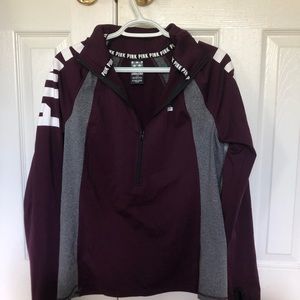 VS Pink Ultimate half zip